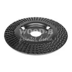 Rašpľa rotačná 125mm; šikmá; stredná hrubosť 2