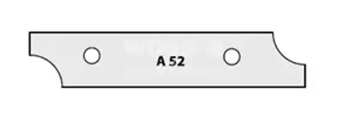 Žiletka tvarová 60x12x1,5