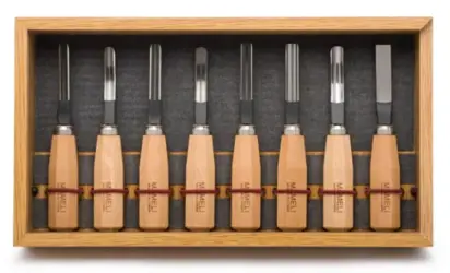 Sada rezbárskych dlát AB Mameli, 8 ks