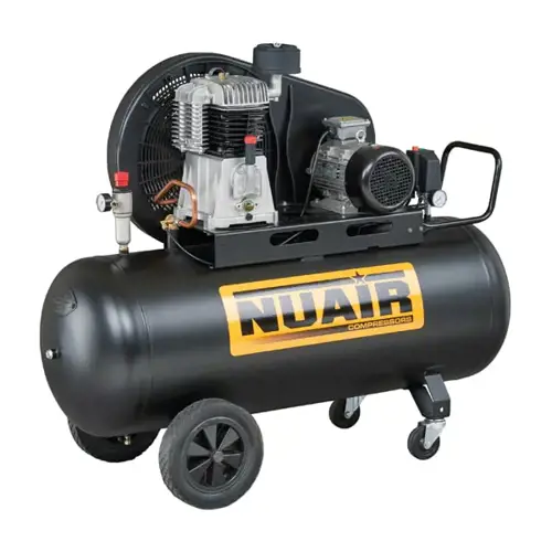 Piestový kompresor olejový dvojstupňový Nuair NB7 270l; 7,5kW; 740 l/min; 400V