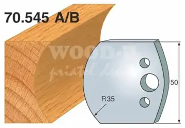 Profilový nôž FLURY; 50x4; 545A