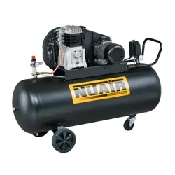 Piestový kompresor olejový jednostupňový Nuair B3800B; 200l; 3,0kW; 370l/min; 400V