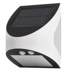 LED solárne svietidlo LUMI so senzorom pohybu; neutrálna biela