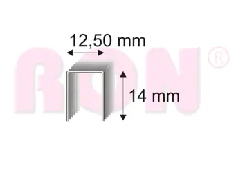 Spony 342/14 ZN bal.15600 ks