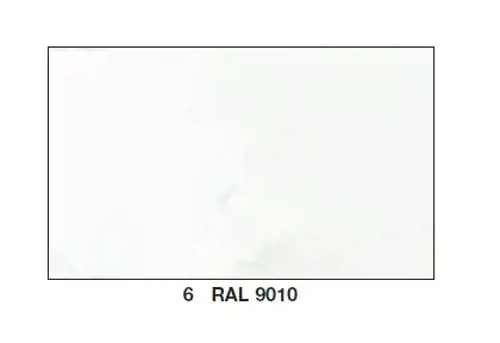 Hliníkový okenný profil RÁM; AL2646; biely