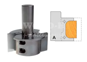 Stopková superprofilová hlava, typ A; Dmax98; stopka 25