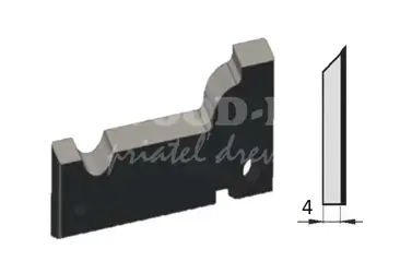 Oporný nôž Superprofil 30x26x4 SP