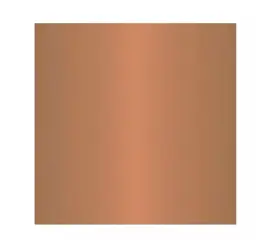 Dvojvrstvový plast vhodný do interiéru 305x305x1,3 mm; bronzový