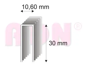 Spony stolárske 363/30 ZN bal. 8400 ks