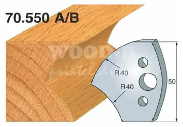 Profilový nôž FLURY; 50x4; 550A