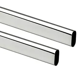 Šatníková tyč 30x15x1000mm; chróm