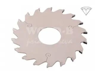 Drážkovacia fréza DIA s rovnými zubami; D125; B3; d30; Z16