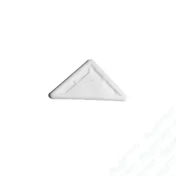 Klzák trojuholníkový biely