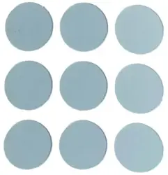 Samolepiaca krytka sivá; D13; 20 ks/blister