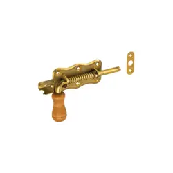 Zástrčka pružinová s drevenou koncovkou WSP 150; 150x50 mm